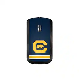 Keyscaper - Cal Bears Stripe Design Wireless Mouse - Wireless - Multicolor