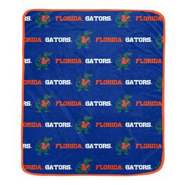 Pegasus - Florida Gators 60" x 72" Repeat Logo Wordmark Ultra Soft Blanket - Multicolor