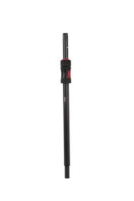 Gator Frameworks - ID Series Sub Poles w/ Carry Bag with Pair Of LiftEEZ Piston-Driven Adjustable Speaker Poles, 35mm & M20 Mount Adapters - Black