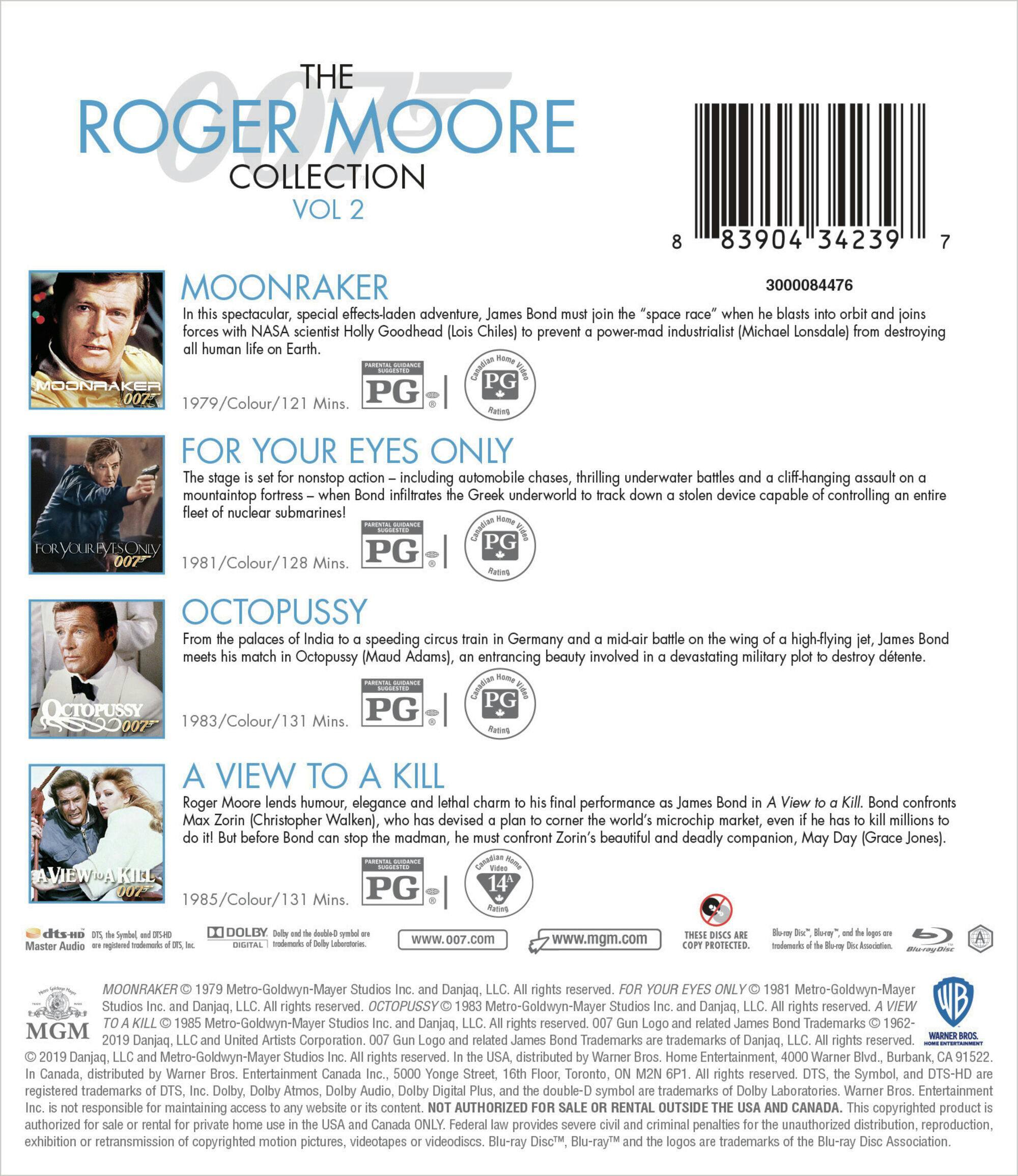 Angle. The Roger Moore Collection: Volume 2 (Box Set) [Blu-ray].