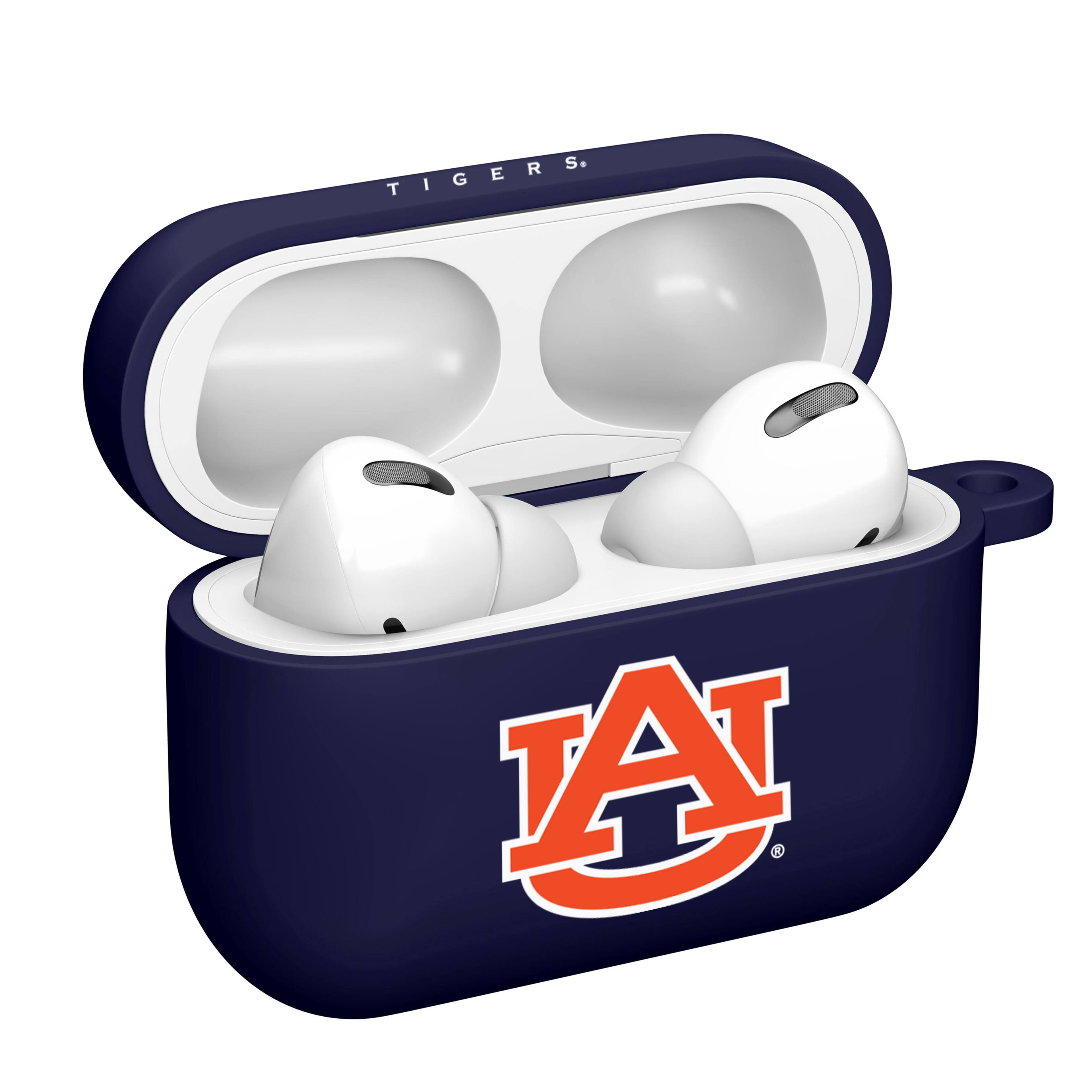 Alt View 1. Affinity Bands - Auburn Tigers AirPods Pro Silicone Case Cover - Navy.