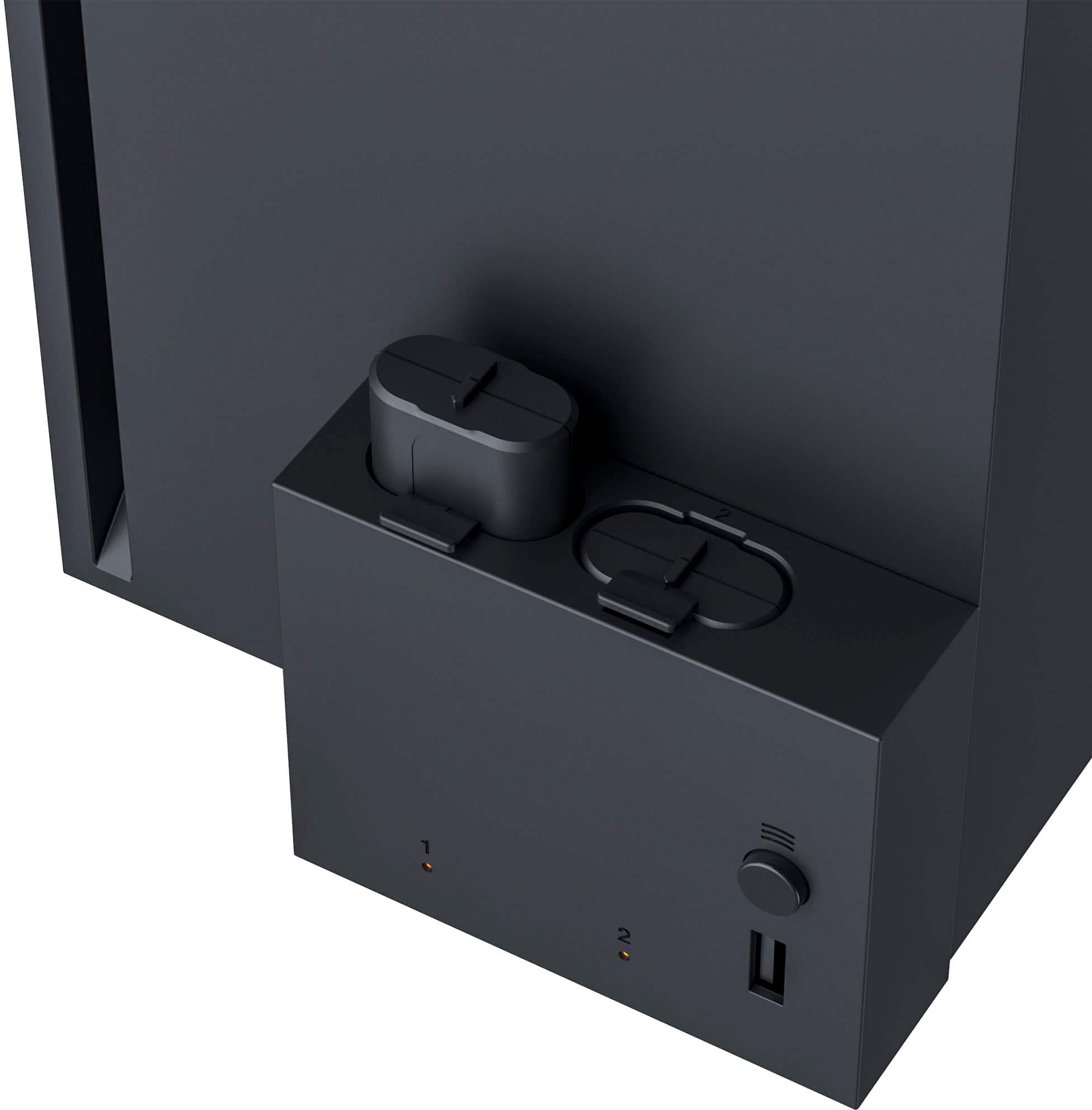 Alt View 1. NEXT - Side Dock Charging Station Series X - Black.