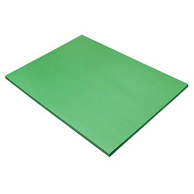 Front. Prang - 18" x 24" Construction Paper, 50 Sheets/Pack - Holiday Green.