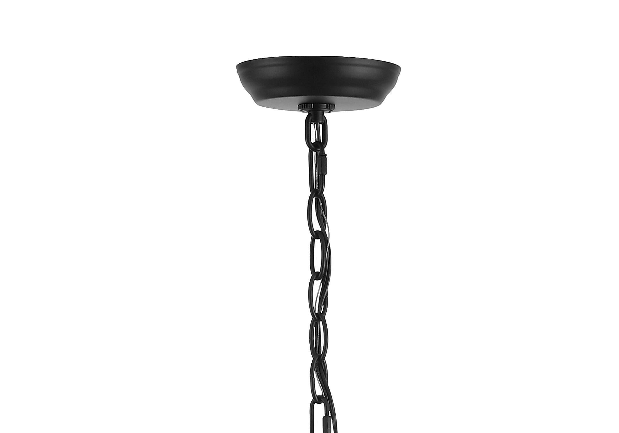 Alt View 5. Jonathan Y - Oberto 36" 12-Light Iron Classic Industrial Ring LED Chandelier, Oil Rubbed Bronze - Oil Rubbed Bronze.