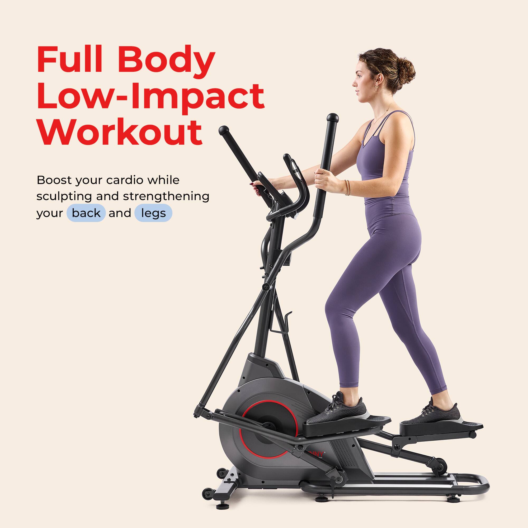 Full Body Low-Impact Workout

Boost your cardio while sculpting and strengthening your back and legs