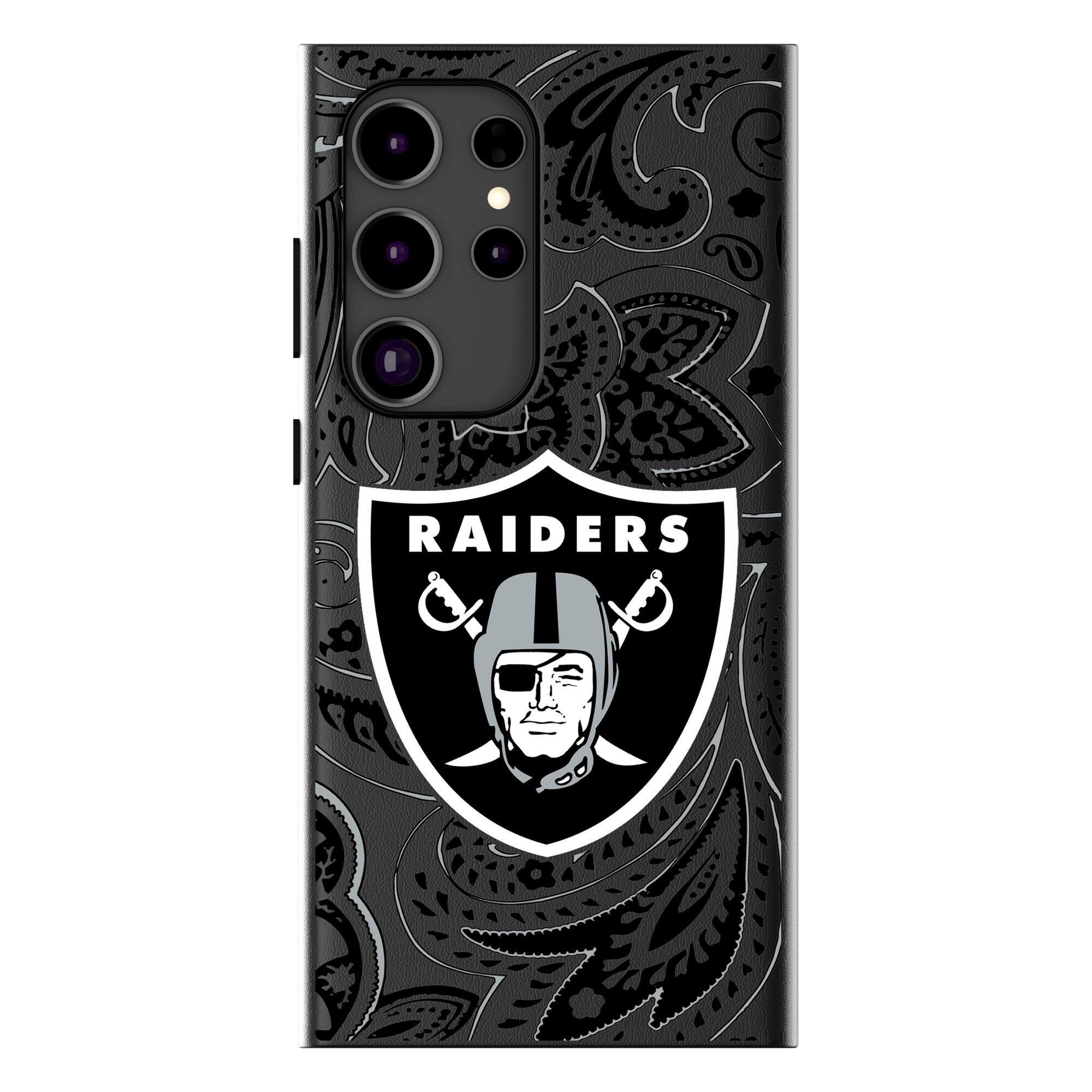 Keyscaper - NFL - Las Vegas Raiders Paisley Galaxy Magnetic Bump Case - S24 Ultra - Black price history on PriceWatchPro