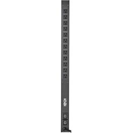 Tripp Lite - by Eaton PDU 2.9kW 120V Single-Phase Basic PDU - 12 NEMA 5-15/20R Outlets L5-30P Input 10 ft. Cord 36 in. 0U - Black