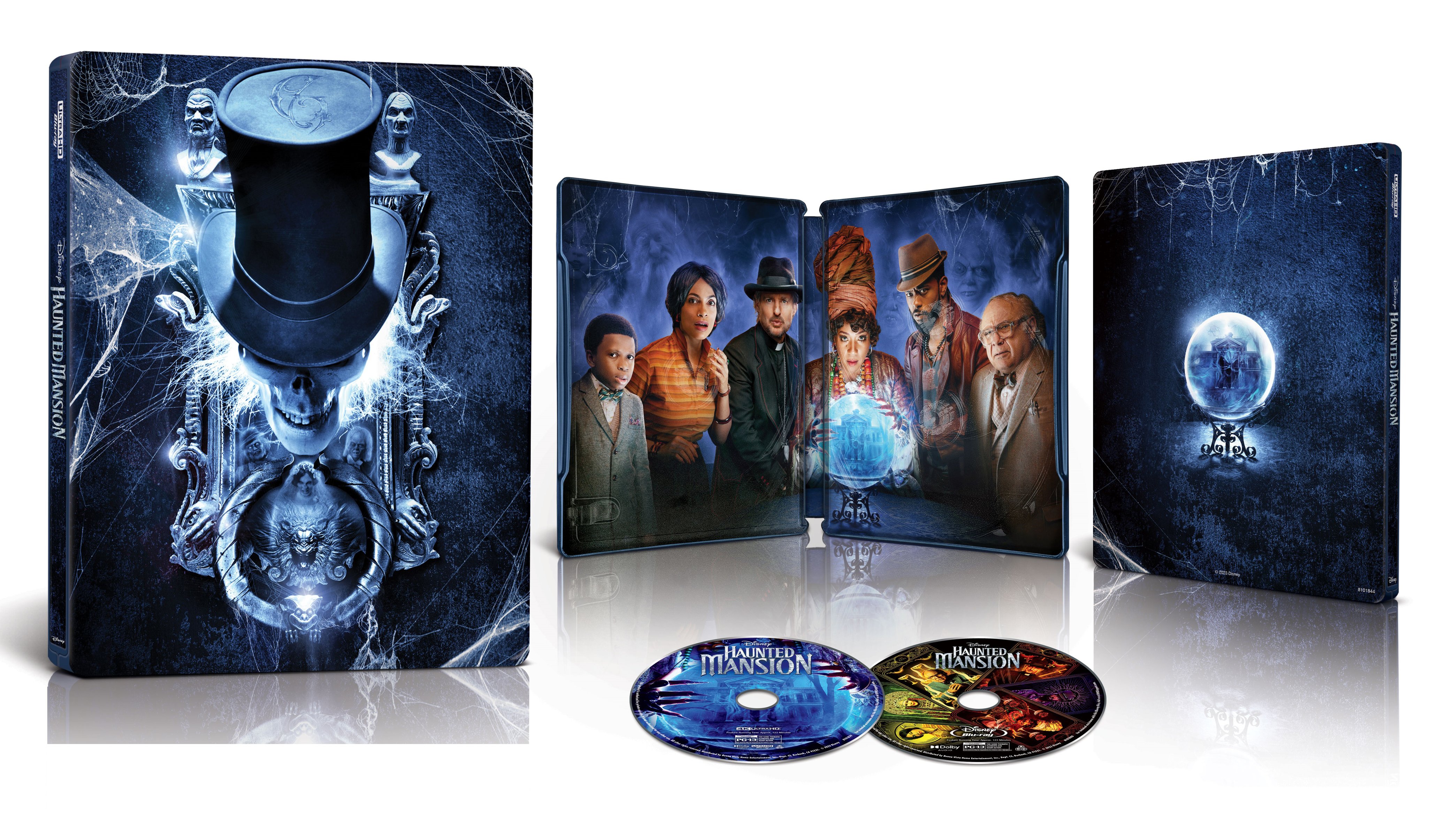 Haunted Mansion [SteelBook] [Includes Digital Copy] [4K Ultra HD  Blu-ray/Blu-ray] [Only @ Best Buy] [2023] - Best Buy