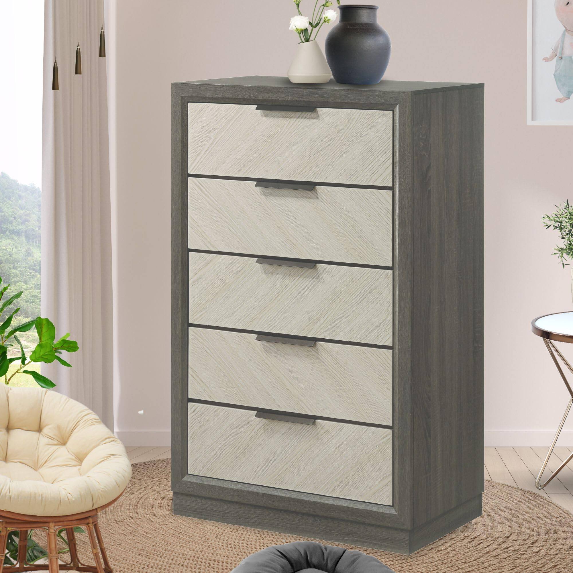 Front. Kings Brand Furniture - Kings Brand Furniture 3 Tier End Table - Square End Table - Table for Bedroom - End Table with Shelves - Grey.