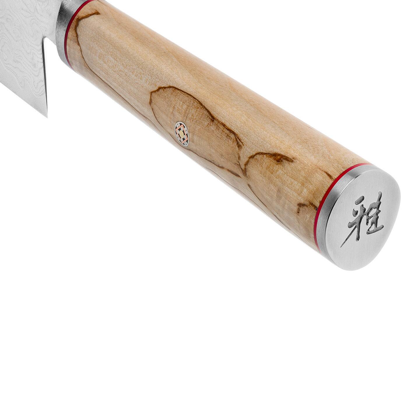Alt View 8. Miyabi - Miyabi Birchwood SG2 8-inch Chef's Knife - Stainless Steel.