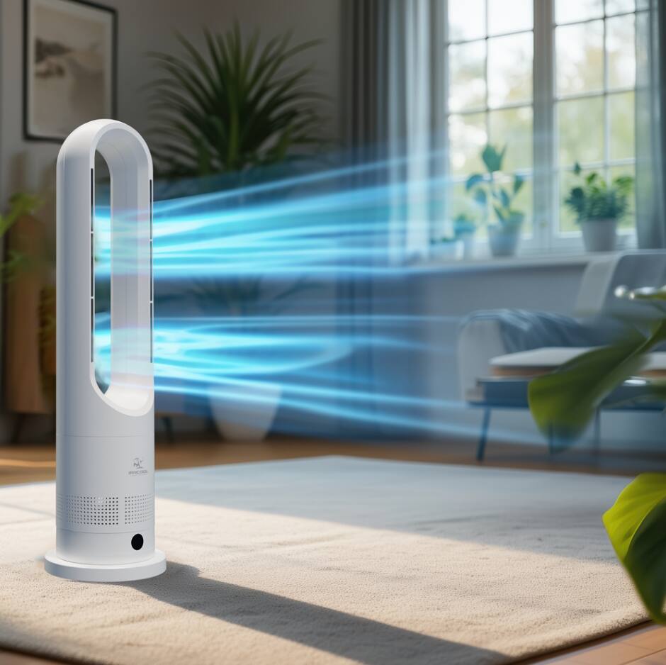 Alt View 1. MRCOOL - MRCOOL MrBreeze Hot+Cool Bladeless Fan.