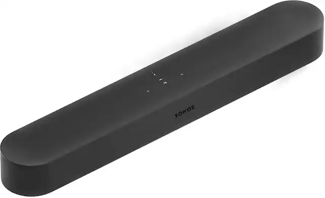 Front. Sonos - BEAM1US2SDW-(B) Beam Gen 1 Dolby Digital 5.1 Soundbar - Refurbished Excellent - Black.