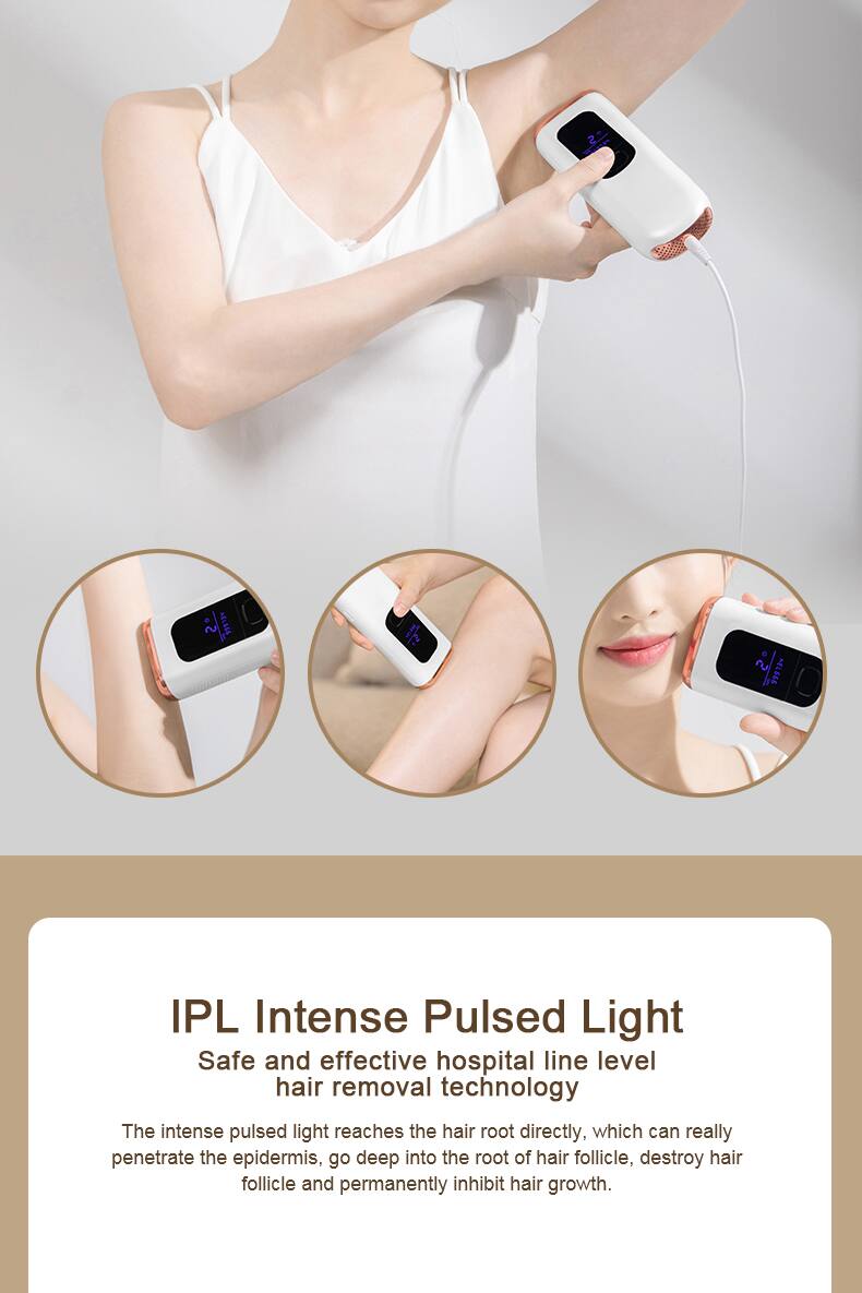 5 LSE I  ML44 IPL Intense Pulsed Light

Safe and effective hospital line level hair removal technology

The intense pulsed light reaches the hair root directly, which can really penetrate the epidermis, go deep into the root of hair follicle, destroy hair follicle and permanently inhibit hair growth.