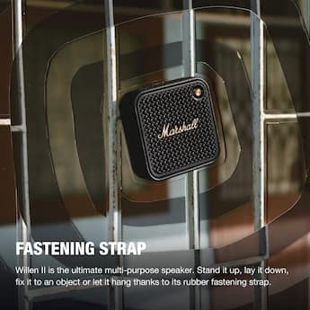 Marshall Willen II Portable Bluetooth Speaker with Rugged Marshall Willen II Portable Bluetooth Speaker with Rugged