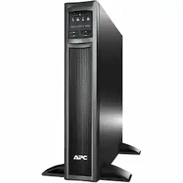 APC - Smart-UPS X, Line Interactive, 1000VA, Rack/tower convertible 2U, 120V, 8x 5-15R NEMA, SmartConnect port, Extended - Black