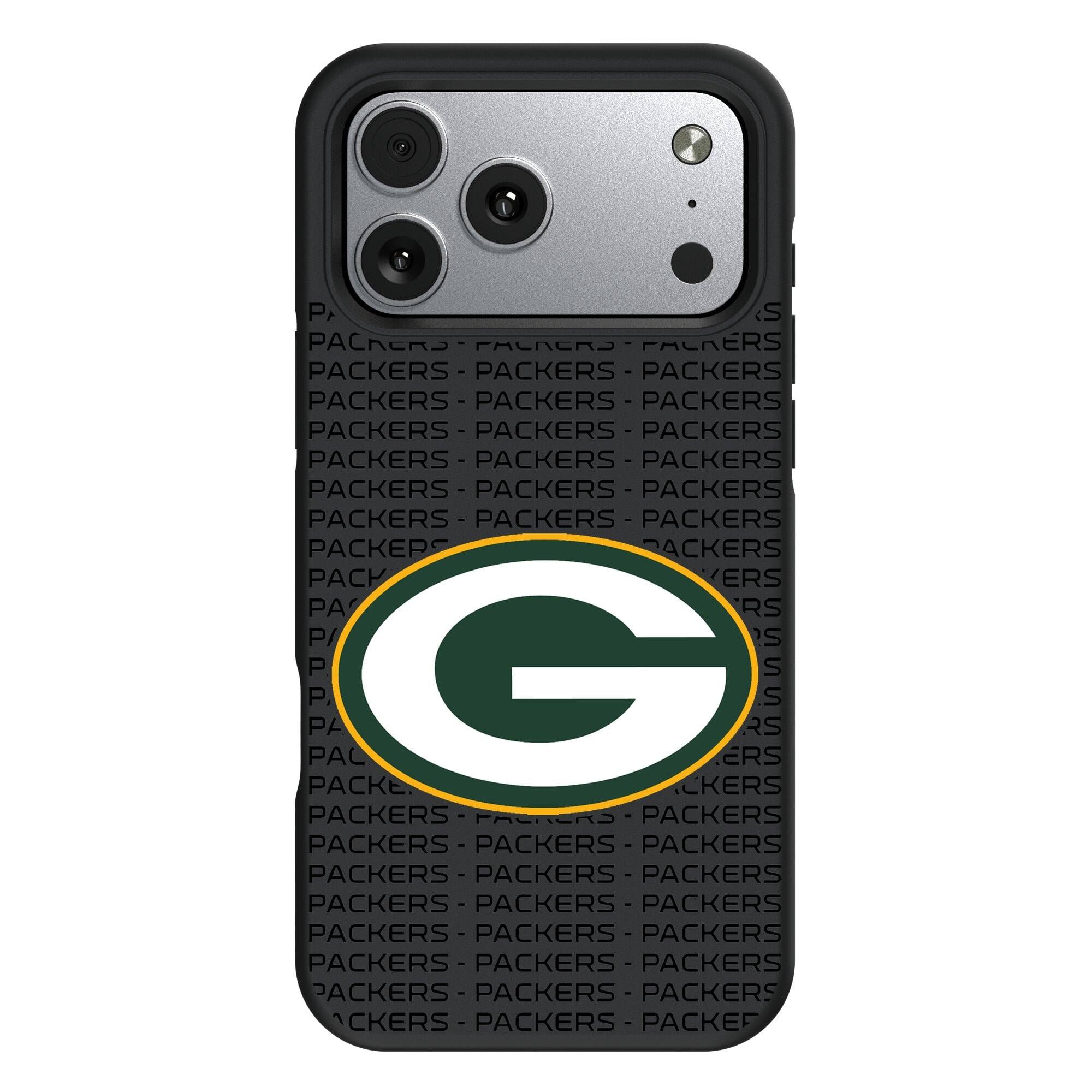 Keyscaper - NFL - Green Bay Packers Bump Case with 8.2ft Drop Protection - 17 - Multicolor