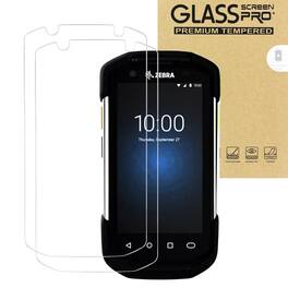 Entronix - Clear Screen Protector for Zebra TC77 Scanner - 2-Pack