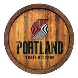 The Fan-Brand - Portland Trail Blazers 20.25'' Faux Barrel Top Sign - Multicolor