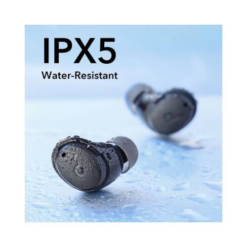 IPX5 Water-Resistant