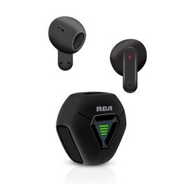 RCA - Wave-78 True Wireless Earbuds, 20H Playtime, Hi-Res Audio, Big Bass - Black