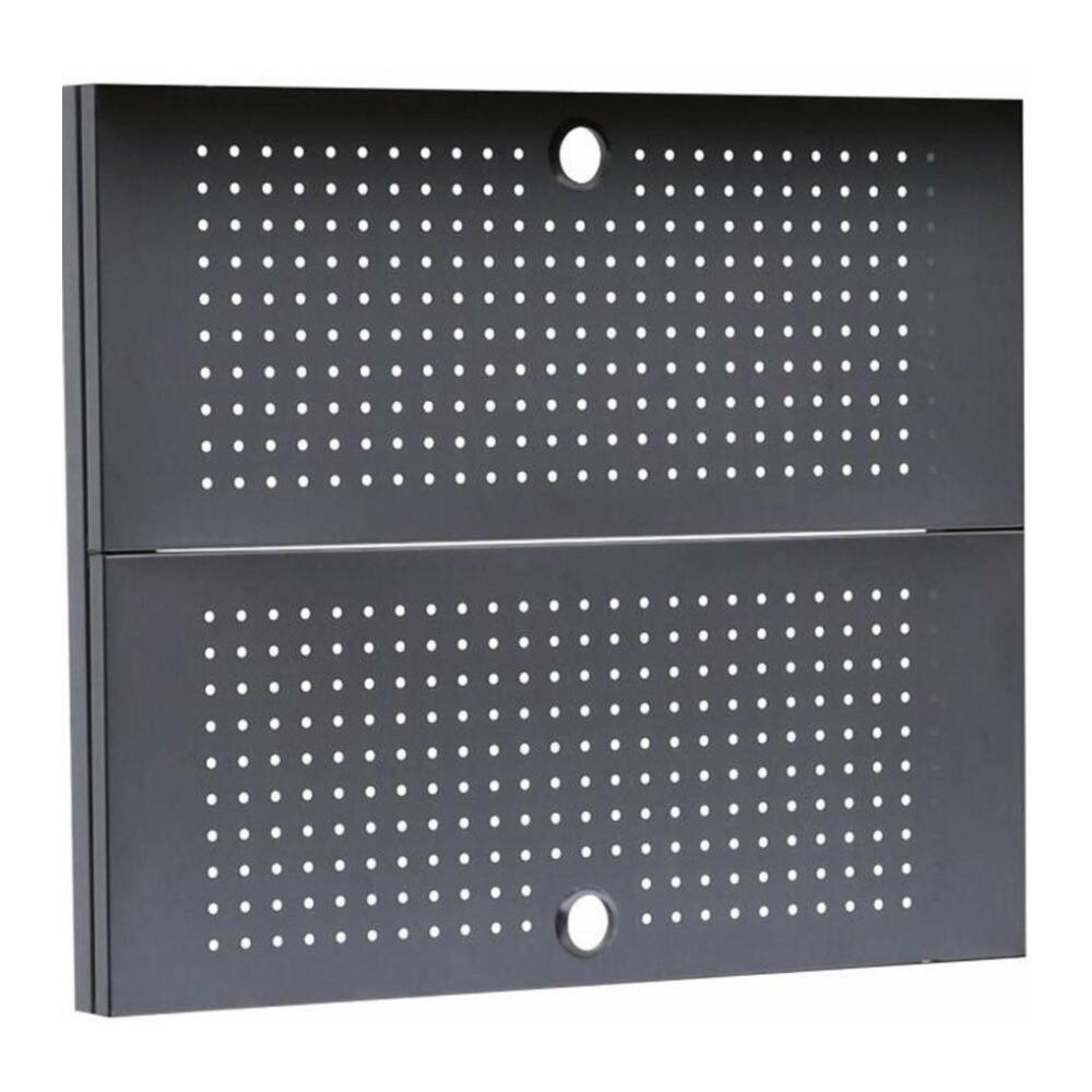 Front. Montezuma - Montezuma Pegboard and Post Set - Black.