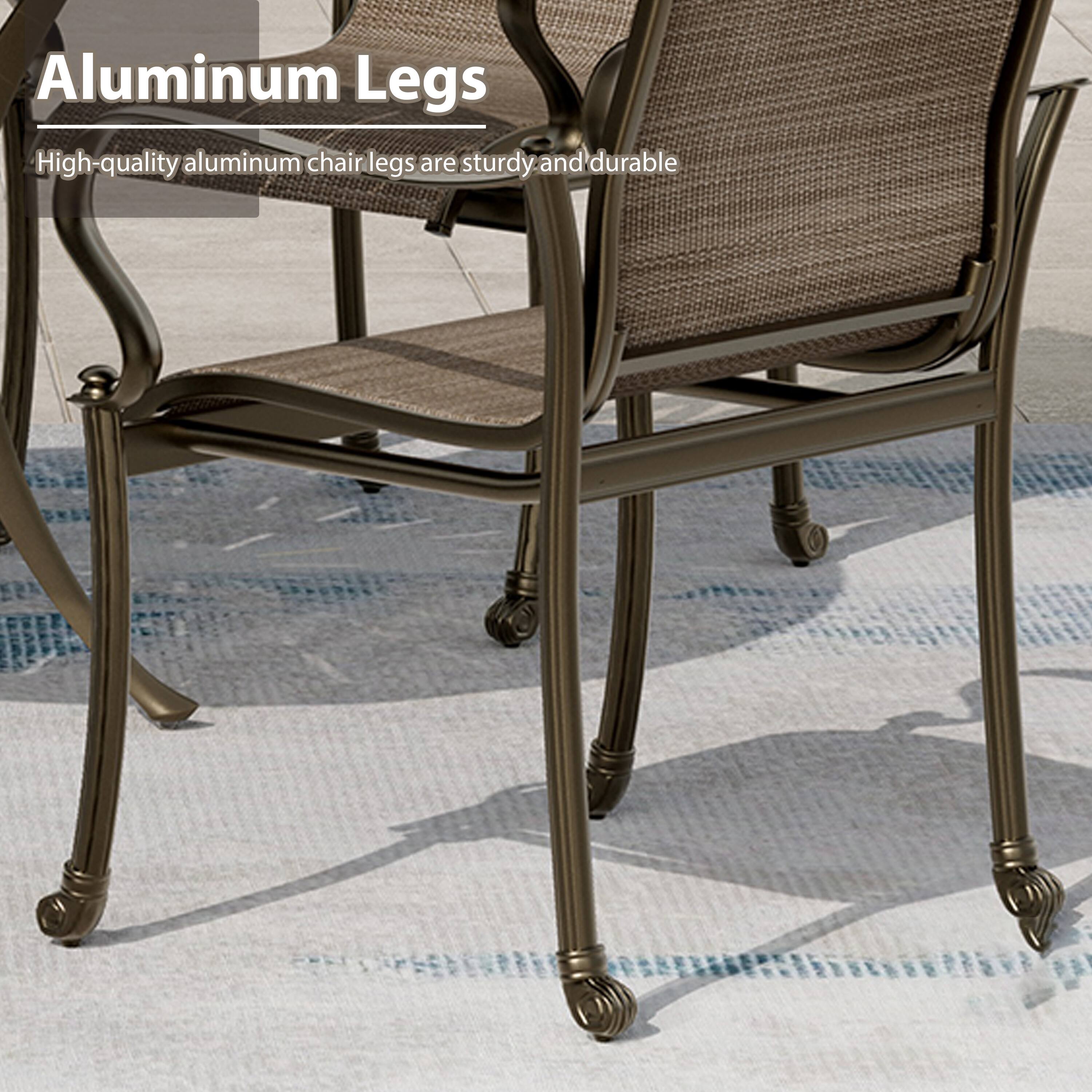 Aluminum Legs

High-quality aluminum chair legs are sturdy and durable