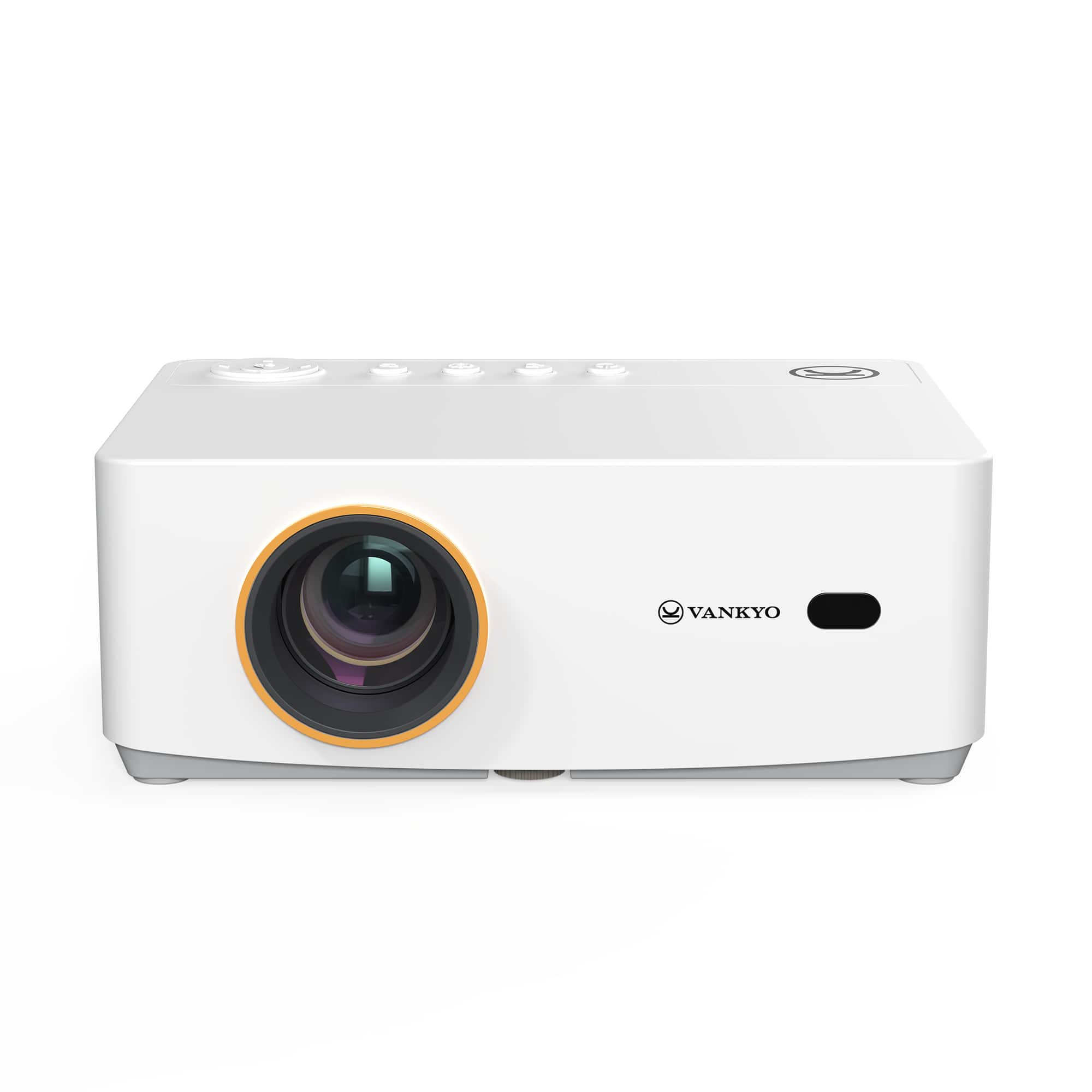 Left. Vankyo - Leisure 470 Neo 720P Wireless Mini Projector - White.