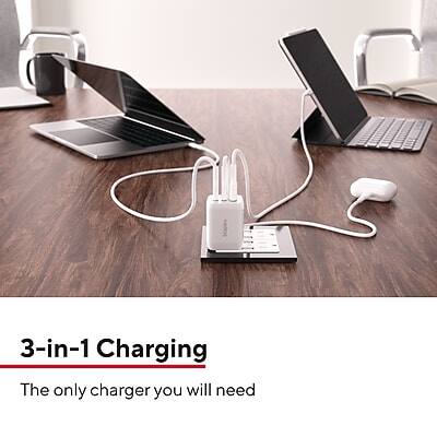 3-in-1 Charging  
The only charger you will need