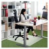 Floortex - Cleartex Polypropylene Rectangular Chair Mat for Carpets - 29'' x 46'' - Translucent