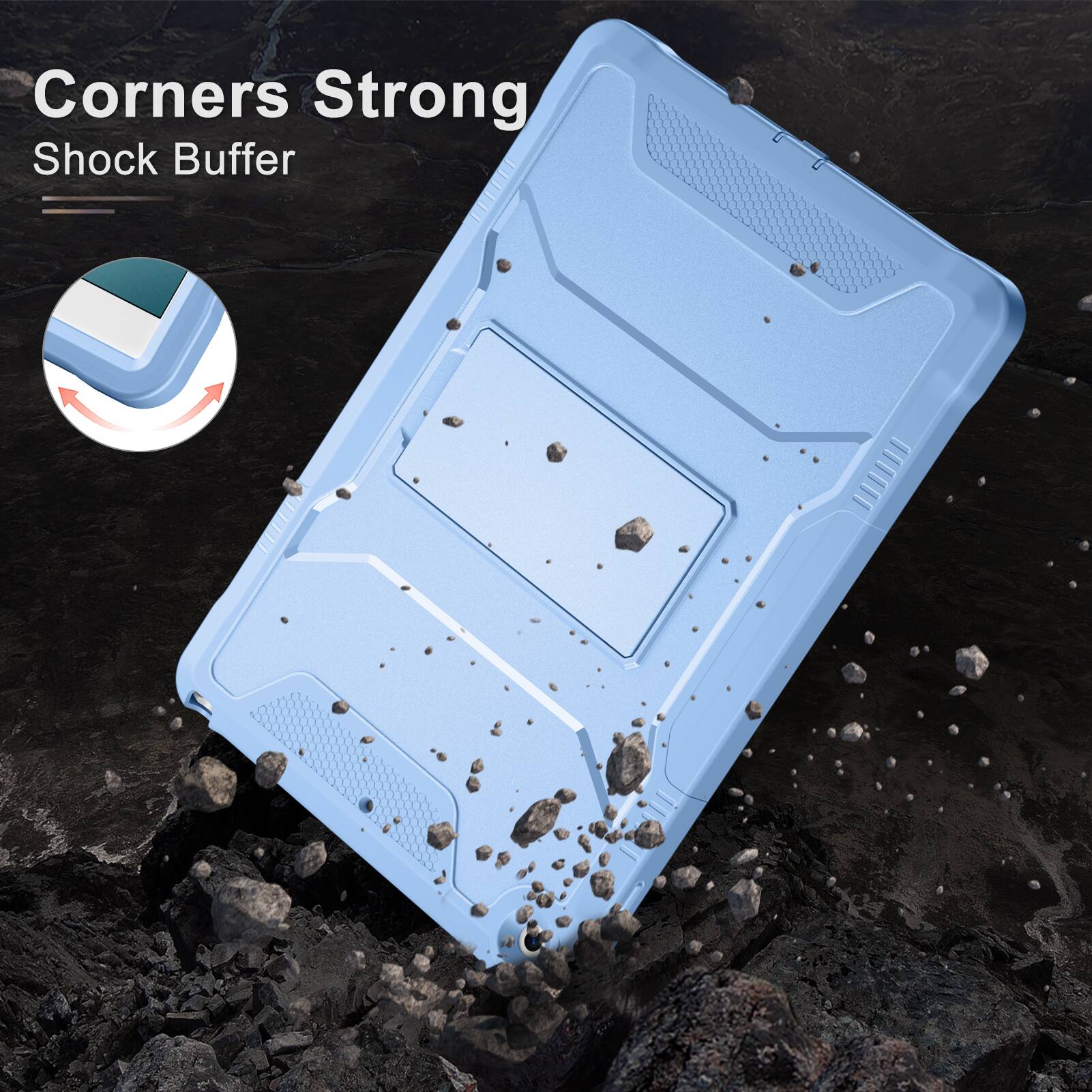 Corners Strong  
Shock Buffer