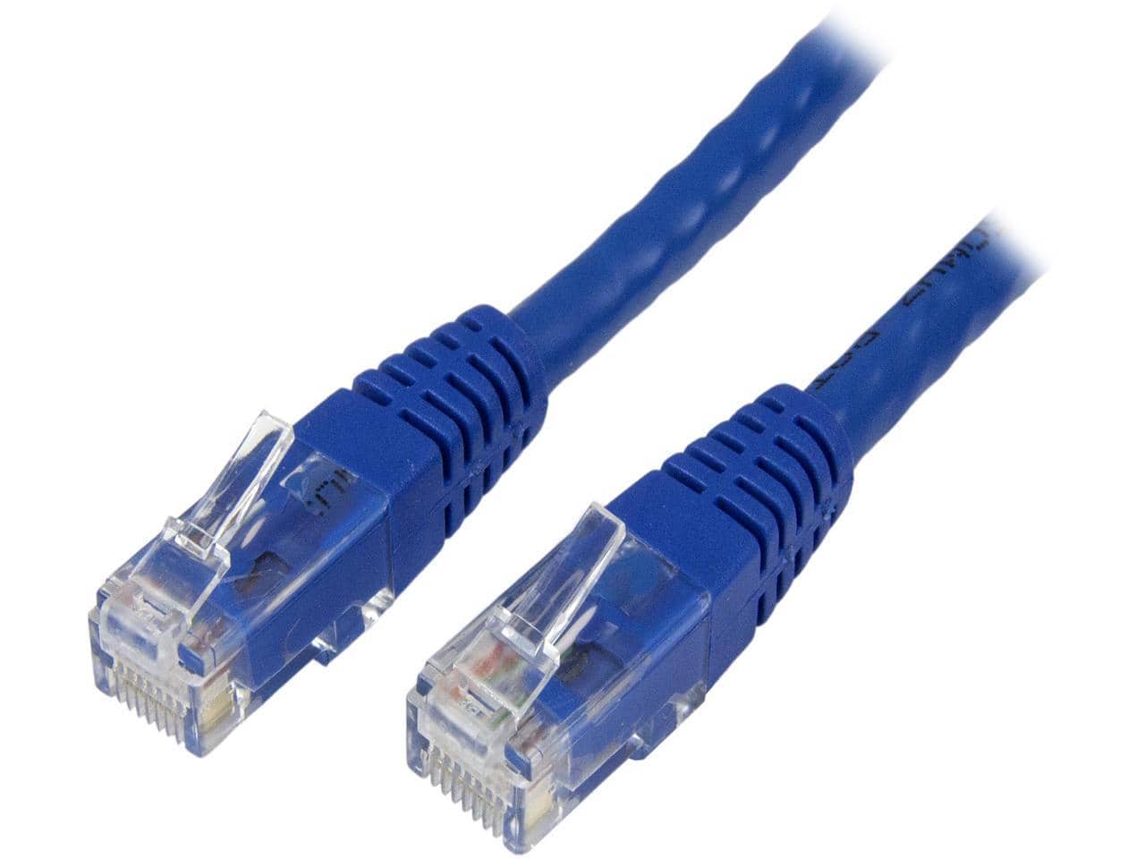 StarTech.com - C6PATCH50BL 50 ft. Cat 6 Blue Network Cable
