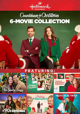 Hallmark Channel Countdown to Christmas 6-Movie Collection: The Santa Class… - DVD
