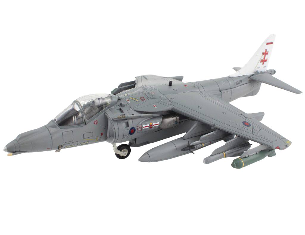 Alt View 5. Hobby Master - McDonnell Douglas AV-8B/British Harrier II GR.9A Aircraft Royal Air Force 1/72 Diecast Model by Hobby Master.