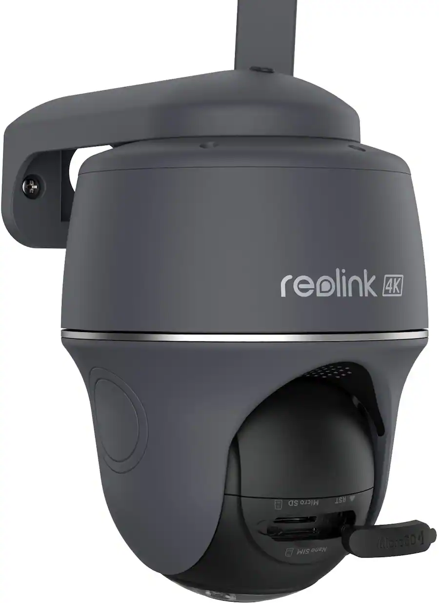 Replink Reolink Go Series G440 4K 8MP Solar Outdoor Wireless 4G LTE Pan Tilt ...