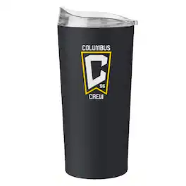 Logo Brands - Columbus Crew 20oz. Powder Coat Tumbler - Black