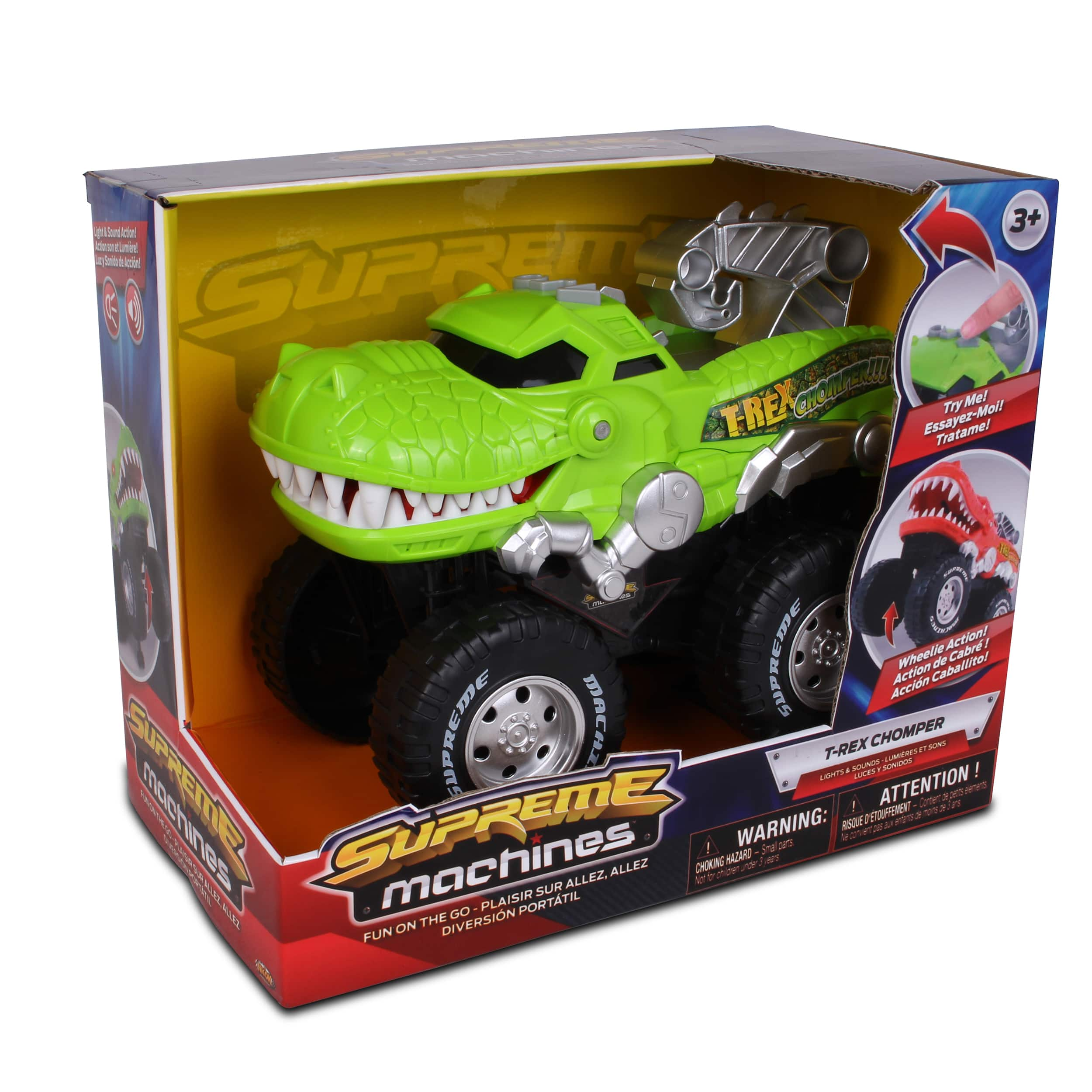 Best Buy: Nkok Supreme Machines T-rex Chomper Colors May Vary G698143411342