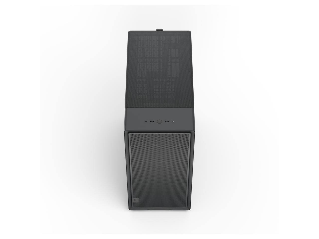 Alt View 4. Fractal Design - Fractal Design Epoch XL Black - High Airflow Case with Mesh Panel & 3 Fans - Black.