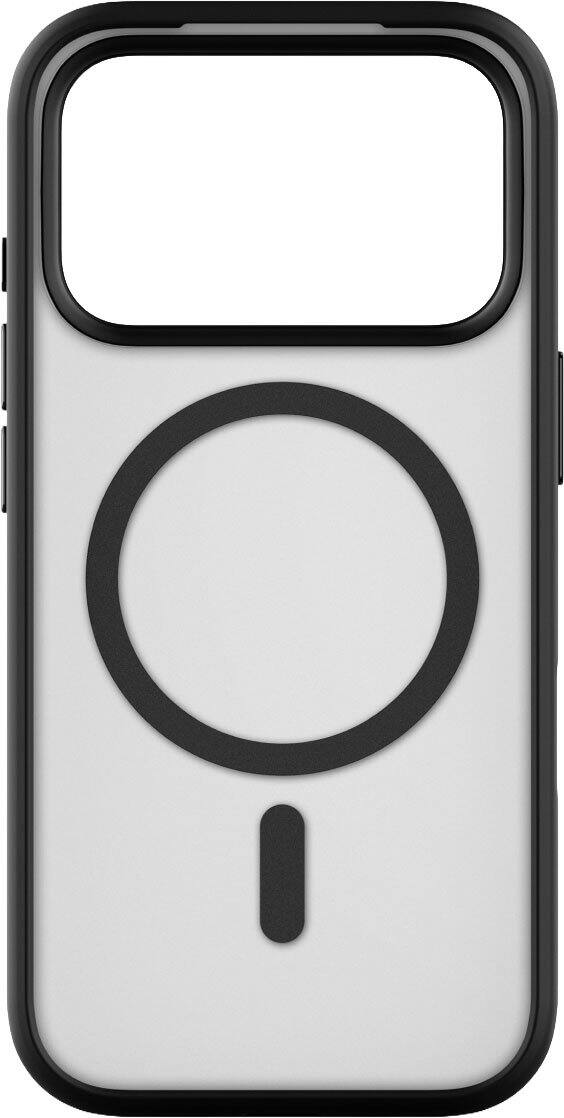 Angle. The Ridge Wallet - Ridge Phone Case - Phantom - Apple iPhone 18 Pro and 17 Pro Devices - Clear.