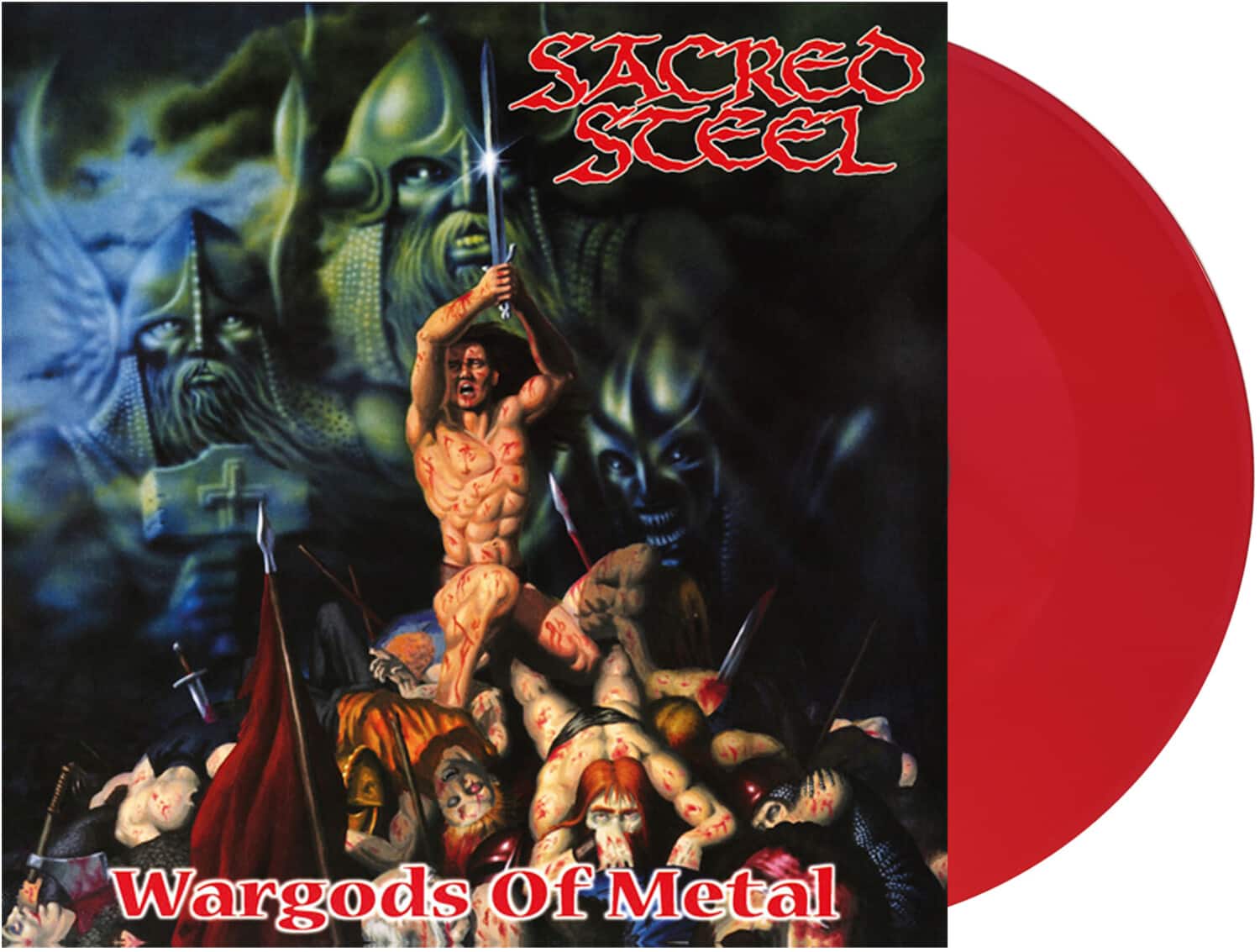 Sacred Steel - Wargods Of Metal - Red Vinyl   - VINYL LP price history on PriceWatchPro