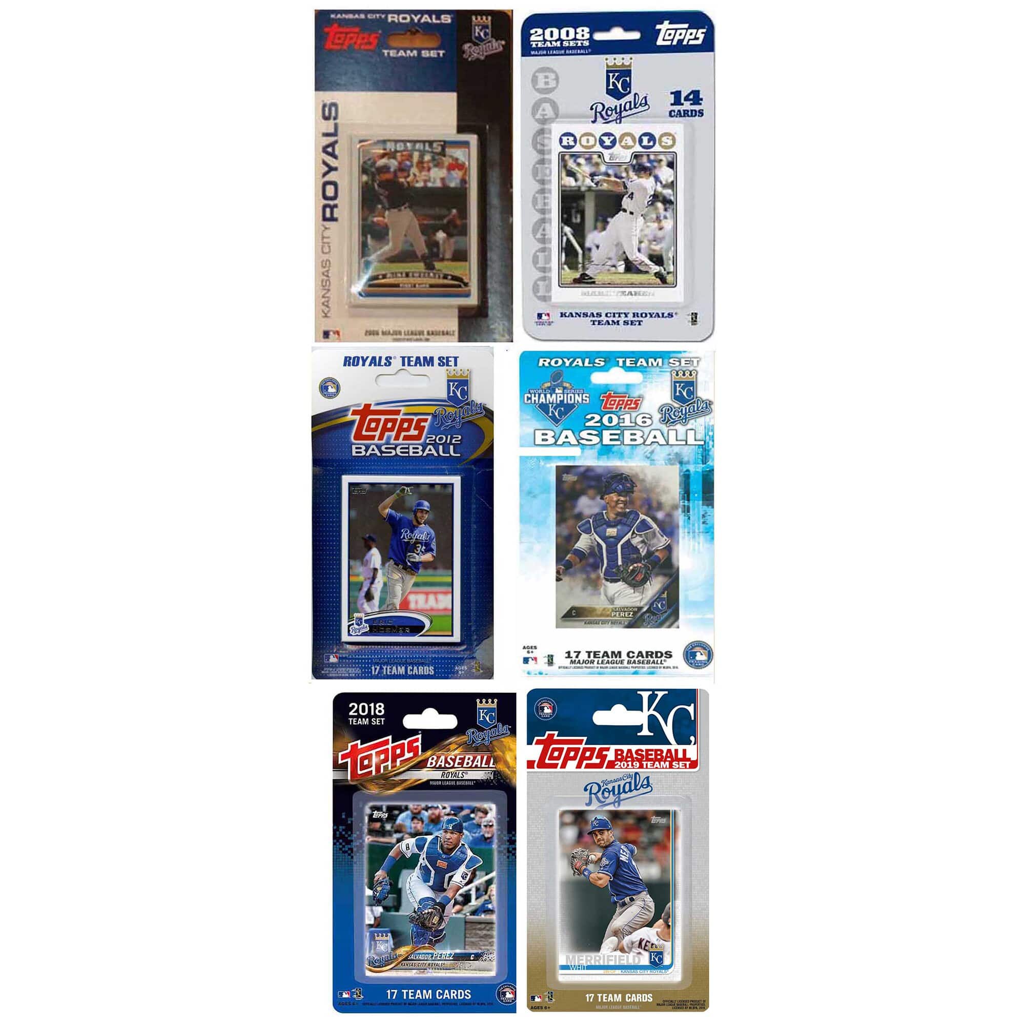 C&I Collectibles - Kansas City Royals Trading Cards Team Sets - Multicolor price history on PriceWatchPro