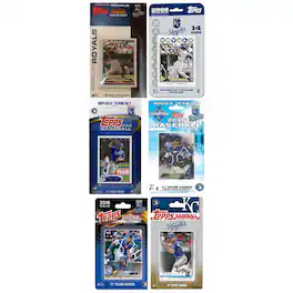 C&I Collectibles - Kansas City Royals Trading Cards Team Sets - Multicolor