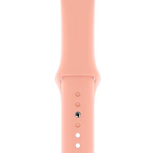 Alt View 1. Apple - Apple Watch Sport Band (44mm) - Grapefruit - Regular - Orange.