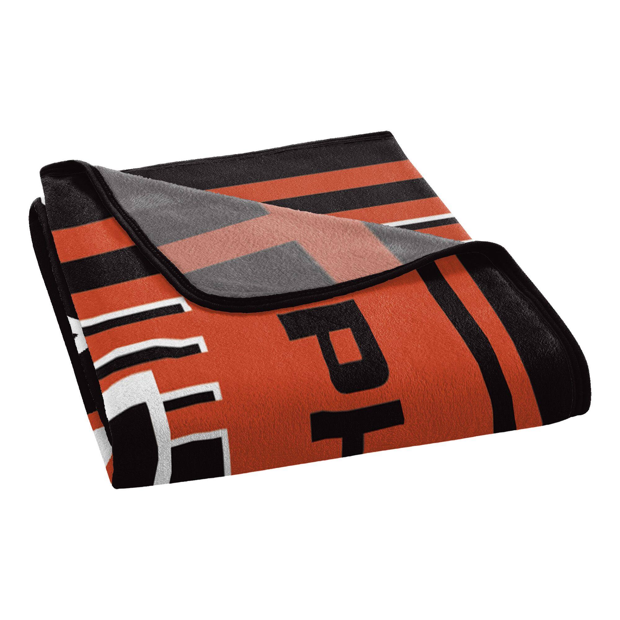 Back. Sweet Home Collection - NHL Philadelphia Flyers 46" x 60" Raschel Throw Blanket - Black.