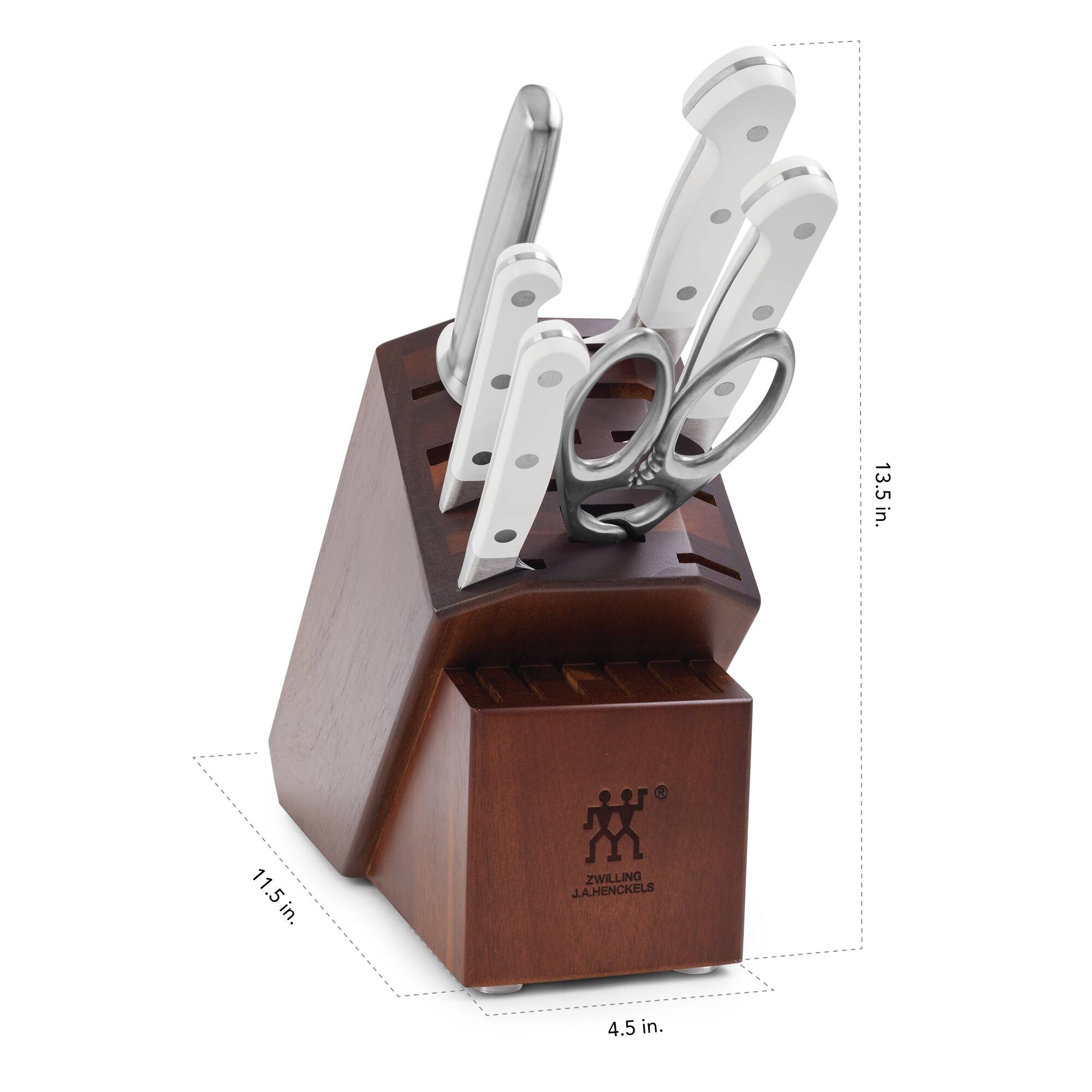 13.5 in.  
11.5 in.  
4.5 in.  
ZWILLING J.A. HENCKELS