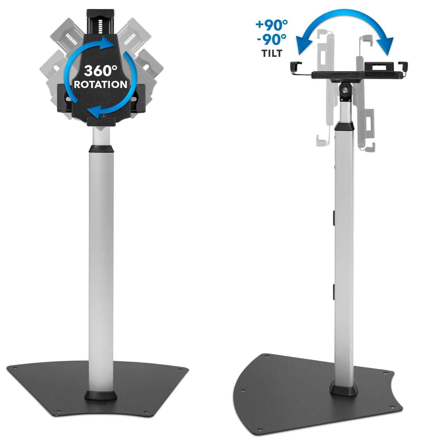 360° Rotation  
+90° -90° Tilt