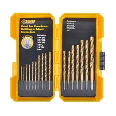 STEEL GRIP
Best for Precision Drilling in Most Materials
Includes:
1/16" (2),
5/64" (2),
3/32" (2),
1 7/64",
1/8" (2),
9/64"
Contents:
5/32" (2),
3/16" (2),
7/32" (2),
1/4"