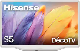 Hisense - 32" Class S5 Hi-QLED Deco TV QLED Series 1080P LED Smart Fire TV (2025)