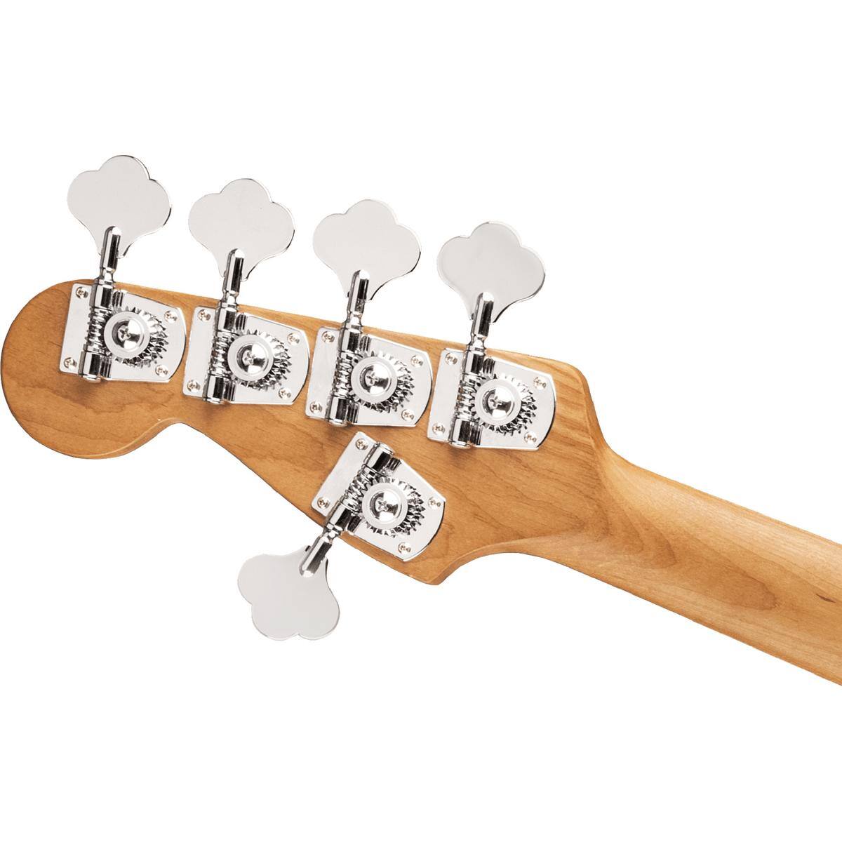Alt View 6. Charvel - Charvel Pro-Mod San Dimas Bass PJ V 5-String Bass Guitar, Platinum Pearl.