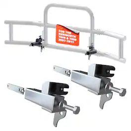 Mockins - Folding Front Bumper Guard Brackets for Kenworth T660/T680 2007-2017 (Brackets ONLY)