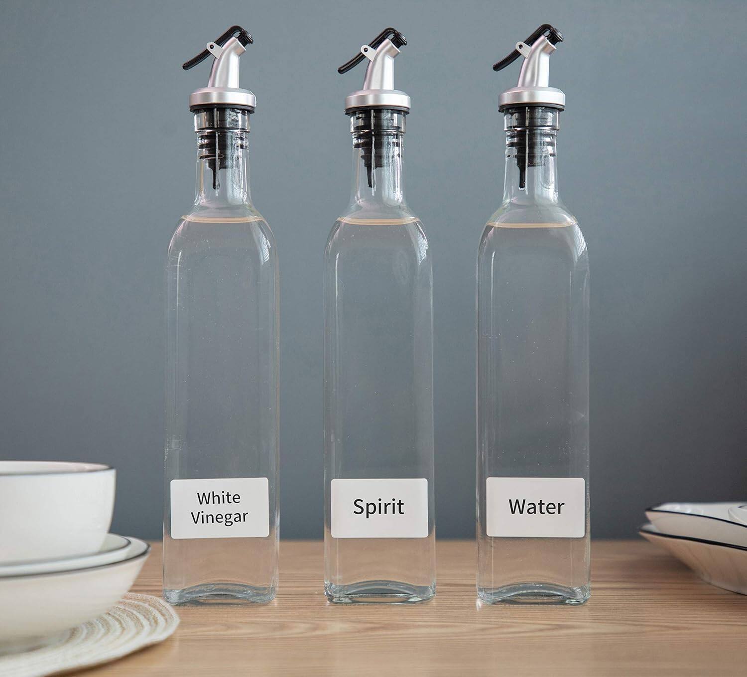 White Vinegar  
Spirit  
Water